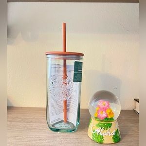 Starbucks 2024 Recycled Glass Triangle Tumbler
Grande 160z